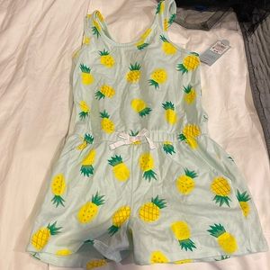 New with tags cat & jack girls romper size 8/M